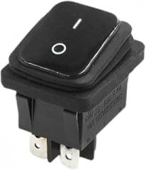 Rocker Switch, 2 Position 4 Pin Electronics Mini Off on Rocker Switch for Boat