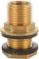 1pcs Copper Water Tank C0innector 1/2 3/4 1inch 1.5inch 2inch BSP Male Brass Pipe Single Loose Key Swivel Flttings Nut Jointer