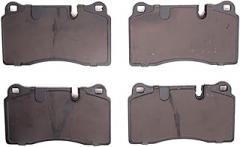 KarParts360 For Volkswagen Touareg 2006-2018 Disc Brake Pads | Electronic Pad Wear Sensor | 15.9 Millimeters / 0.63 Inches Inner Pad Overall Thickness | 131.8 Millimeters / 5.19 Inches Inner Pad Width