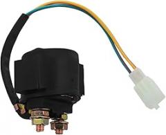 12v Professional Duty Motorcycle Starter Relay Electronic Solenoid Relay for Engine Replacement Easy Installation for Motorbikes
