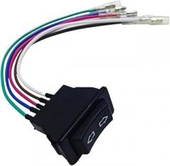 Car Professional 5Pin 12 24V Black Car Power Window Switch With Plastic Lamp Electronic Components Universal Cars Accessories