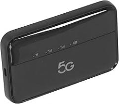 SUNGOOYUE 5G Mobile WiFi Hotspot with Nano SIM Card Slot for Business Travelers, Dualband WiFi 802.11 Ab/gn/acax