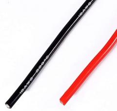 12AWG 5m Silicone Electronic Cable, Flexible Stranded Copper Wire for RC, Temperature Wire with Tinned Copper Conductor, Cord for Motor Airplane