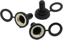 5pcs 12mm Stainlesss Steel Toggle Switch Water Proof Cover