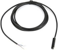 CS1 Magnetic Reed Switch, Wired Sensor Detection Switch DC AC CS1G Electronic Inductive Proximity Approach Switch SPST Open Type Strong Overload Capacity for Pneumatic Air Cylinder 5V to 240V