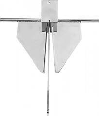 Boat Anchor 316 Stainless Steel, 5kg Delta Wing Style Boat Anchor Heavy Duty Triangular Anchor