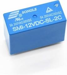 Electronic Parts 1pcs SMI-12VDC-SL-2C Power Relay 12V 5A 8 PIN 250VAC/30VDC SONGLE Relays