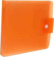 Healifty Portable CD Storage Case 12 Capacity Disc Organizer for DVDs and Plastic Protective Cover for Home and Travel Storage