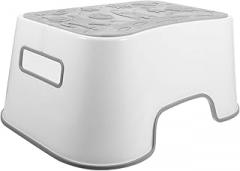 Milisten Toilet Step Stool for Boy Girl and Adults Non-Slip Bathroom Footstool Compact Design for Easy Use Durable Material for Potty Training and Bathroom Accessibility