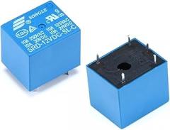 Electronic Parts 100Pcs 12V DC Power Relay SRD-12VDC-SL-C T73-12V 5Pin PCB Type in Stock