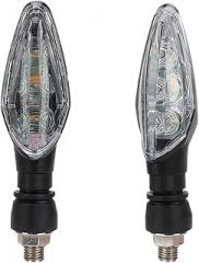 2PCS Motorcycle LED Turn Signal Light Amber Flasher Indicator Waterproof Warning Blinker Rear Tail Lights for Motorbike Scooter New 2026 High for Reliable Electronic Component