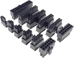 4pcs Micro-Flt 3.0 C0innector Receptacle Housing 2 Pin 4 6 8 10 12 14 16 18 20 22 24 Circuits Male Shell Power Cross 43025 New 2026 High for Reliable Electronic Component