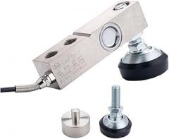 F1 Load Cells Weighing Sensor 2000KG 2ton Shear Beam Alloy Steel High Precision with Shielded Cable for Electronic Track Scale (Color : Silver, Size : 1000KG)