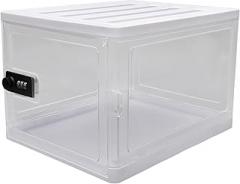 Abs+Pp Material, Large Capacity, Electronic Devices Stackable Storage, Digital Lock Box, Medications Snacks, Transparent Phone Locker for Classroom