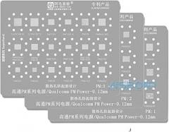 Bga Reballing Stencil Template for Quallcom Pm Power Ic Pm8917 Pmi8937 Pm8937 Pm7150 Pm6125 Pm8150 Pm8952 Pmi8952 Pm8998 Pm660 New 2026 High for Electronic Component, Precision