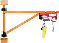 Electric Hoists Household Electric Hoist Wall Bracket Crane Portable Small Lifting Crane for Home Decoration 200KG Lifting Tool,