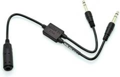 Low Impedance to High Impedance General Aviation GA Headset Adapter, Military to Civilian GA Headset Adapter
