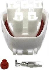 1 Set 5 Pin 90980-11077 Auto Fuel Pump Electronic Connector Wiring Harness Pigtail Plug (Color : Lavender, Size : 5 Sets)