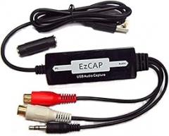 USB Card Computer Recording Audio Interfaces Plug and Play for Streaming r Connector Input