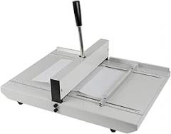 Machine Scorer Creaser, 18Inch 460mm Manual Creasing Machine Manual Creaser Scoring Machine, High Gloss Covers Heavy Duty Creaser, for A4 Paper Card, Cardstock, Invitations.