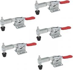 5pcs Clamp Fast Locking Lever Fastener Push Pull Clamp for Mechanical Welding Electronics Comfortable Plastic Handle