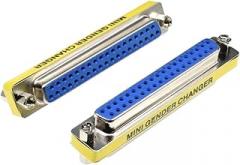 2 Pcs) DB37 37pin Female to Female Serial Port C0innECTOR D-Sub COM C0innECTORS 37 Pin 37p Mini Gender Changer Adaptier New 2026 High for Reliable Electronic Component, Precision, Stable Performance