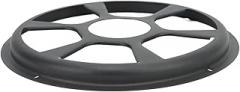 Speaker Grill Cover Durable Black Iron Subwoofer Protector Replacement for HomeCar Speaker (10 Inch)