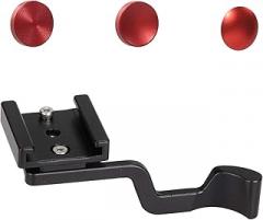 Hot Shoe Thumb Up Rest Hand Grip,with Cold Shoe Compatible with Fuji Camera