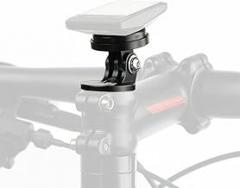 XBERSTAR Bike GPS Computer Adapter Mount Base Bicycle Stem Cap Holder for Garmin for Bryton Angle Adjustable (Black)