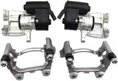Rear Left and Right Electronic Parking Brake Motor Caliper Pump Assembly Compatible with Q3 B7 Models - Replaces OEM 5N0615403 5N0615404