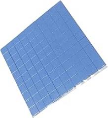 Tofficu 100pcs Conductive Silicone Pad High Efficiency Thermal Mat for CPU Gpu Ic Led Cooling Safe Insulating Flexible Design for Electronics Heat Transfer