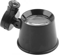 10X LED Light Jewelry Magnifier Eye Loupe Glass Watch Repair Tool Magnifying for Jeweler Watchmaker Electronics ABS