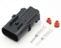 1 Set DJ7023AY-2.2-11/21 2 Ways Female Male Automotic Electronic Plug Connector With Terminal(Army green)