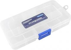 10-slot Clear Tool Organizers White Electronic Component Storage Box Tool Boxes Case Holder