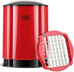 Fries Machine Fries Cutter Potato Cutting Machine Cutting Fruit Divider Dicing Household Kitchen Vegetable Cutting Machine French Fries Slicer (Color : A)