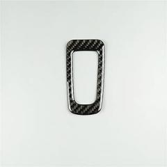 For Mercedes Benz W205 X253,Car P File Electronic Hand Brake Button Frame Trim Sticker Carbon Fiber Interior Styling(BLACK)
