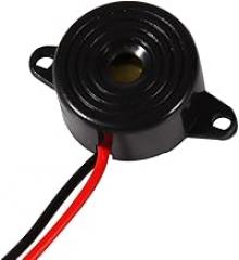 3-24V Piezo Electronic Tone Buzzer Alarm Continuous Sound Cable Length 100mm