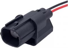 2Pin Auto Air Intake Pressure Sensor Plug Waterproof Electronic Connector Wire Harness Male Female 6188-0589 6189-0890(2P Male,1 Pc)