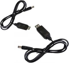 High Efficiency USB to DC5.5x2.1mm Power Adapter Cable Converts 5V to 9V/12V for Various Electronic Devices 39.37inch