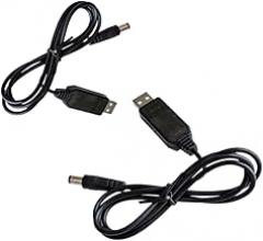 High Efficiency USB to DC5.5x2.1mm Power Adapter Cable Converts 5V to 9V/12V for Various Electronic Devices 39.37inch