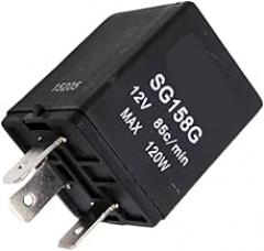 SG158G SG258G 12V 120W Electronic Turn Signal Flasher for Automotive Vehicles