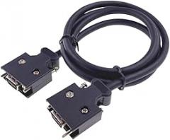 1 Pc SCSI Connector Cable MDR 14 20 26 36 50 Positions Male to Male Plug Adapter Cable 1 Meter Extension Soldered Assembly(SCSI 14 Pin)