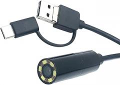 12MP 4K AutoFocius Endoscope USpB Camera Module IMX258 Microphone LED Light Industrial Grade Waterproof Pipe Housing Replacement for OEM New 2026 High for Reliable Electronic Component