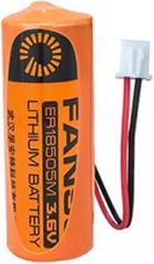 1pcs ER18505M 3.6V 3500mAh A Size Non Rechargeable Disposable Lithium Sub Battery Li-SOIC2 Battery (White Plug)