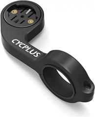 CYCPLUS Cycling Out Front Bike Mount Designed for All Cycling Computer, Garmin Edge 520 530 820 830 1000 GPS and Other Normal Models, Fits 12.5 inches(31.8mm) Diameter Handlebars Only.