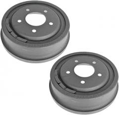Rear Brake Drum Pair Set for Ford for Bronco for E150 Econoline & Econoline Club Wagon for F150 1ABDS00280 BFS00103