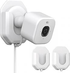 Blink No Drill Mount Bracket Compatible with Blink Mini 2 and Mini 2K/ Blink Outdoor 4 and Outdoor 2K Camera Adhesive Wall Mount(2Pack