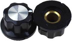 5Pcs MF-A01 MF-A02 MF-A03 MF-A04 MF-A05 Potentiometer Knob WH118/WX050 Rotary Switch Electronic Parts 6mm (MF-A01)