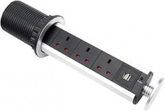 REPLA-Up Desktop Concealed Socket USpB Electrical Plug Tablet Sockets Power Strip USpB Charrger Extension Cable New 2026 High for Reliable Electronic Component, Precision, Stable Performance