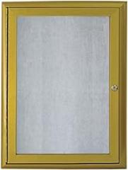 Enclosed Wall Mounted Bulletin Board Size: 24